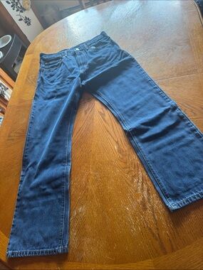 Levi's Men's Navy Straight-Leg Jeans